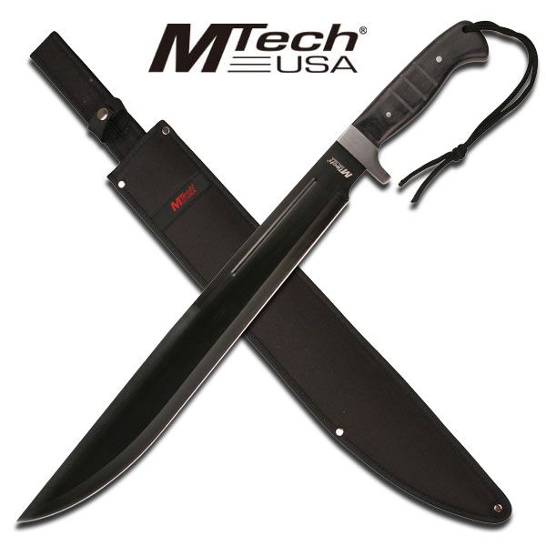 NEW! Mtech 25" Full Tang Heavy Duty 4mm Thick Tactical Combat Machete w