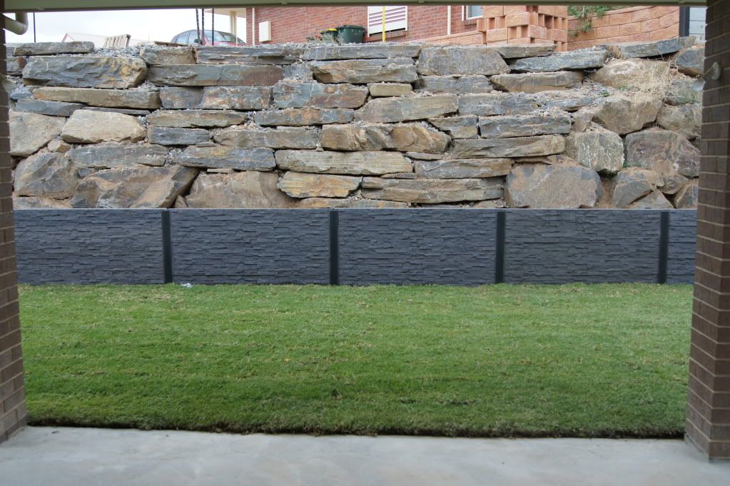 show me your retaining wall