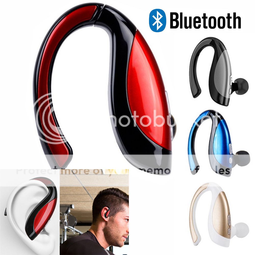 Wireless Bluetooth Stereo Headset Earphone Handsfree for Samsung Note