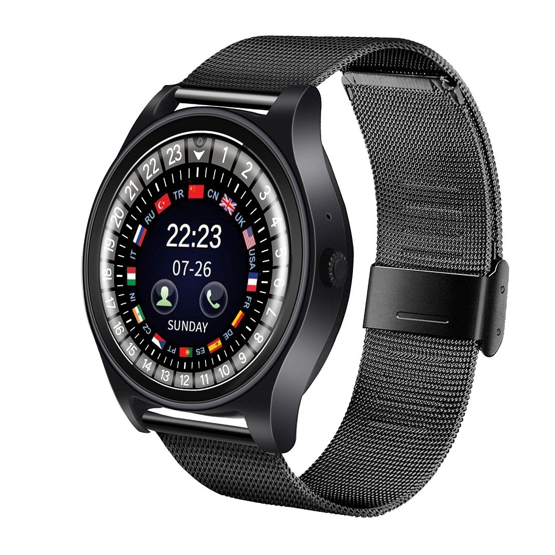 bluetooth smartwatch with camera and pedometer