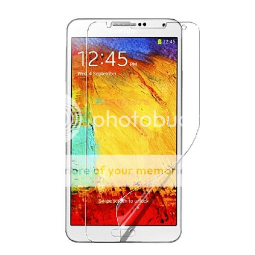 10X Ultra Thin Screen Protector Film For Samsung Galaxy Note 3 Note III