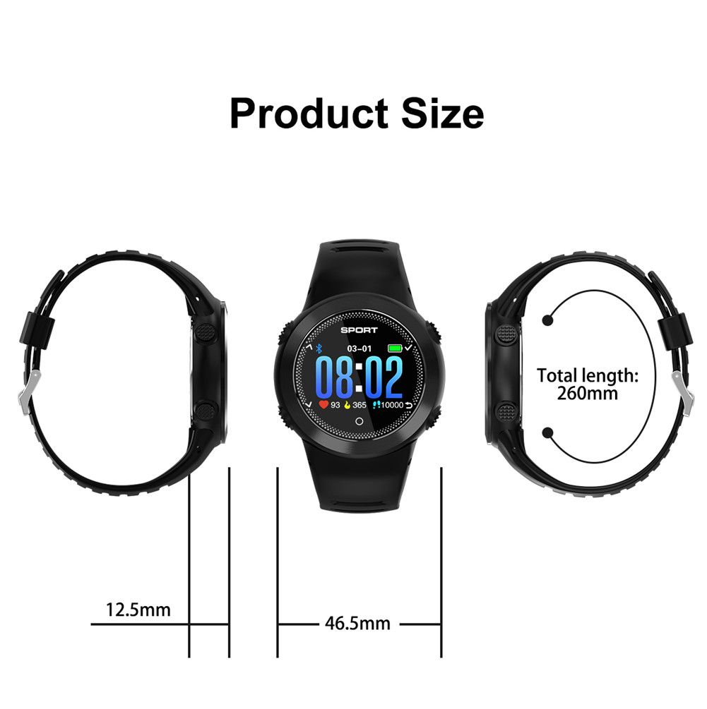 golf watch with heart rate monitor