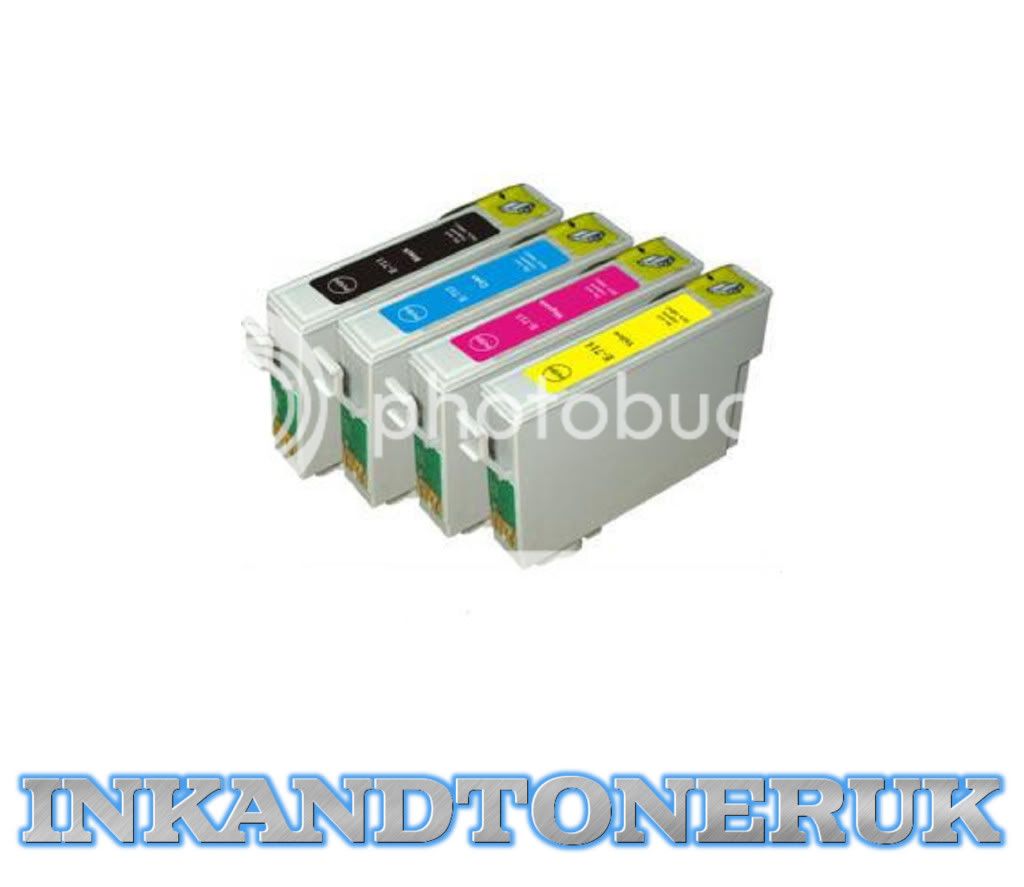 T0715 4x NEW Inkjet Printer Cartridges for BX300F  