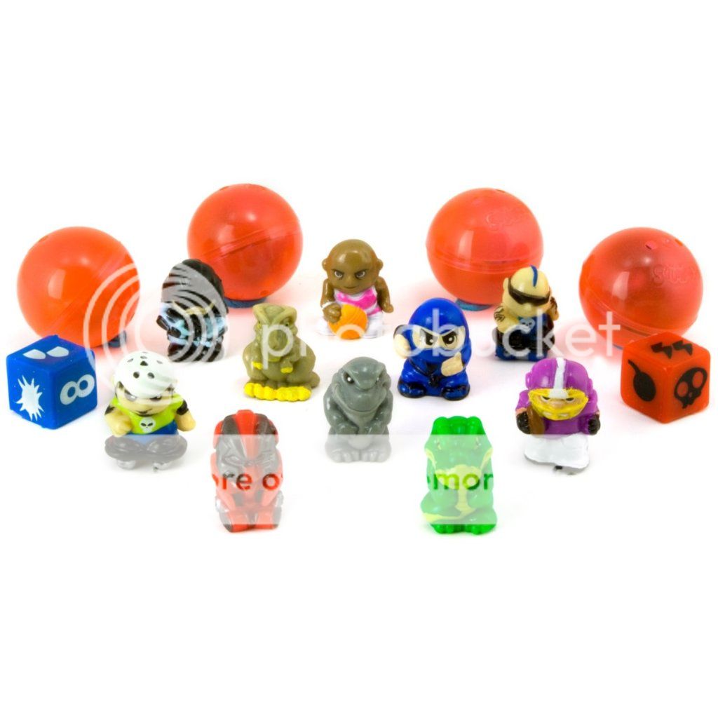 Squinkies Boys Bubble Packs Series 2   14 Piece + Bonus Battle Dice