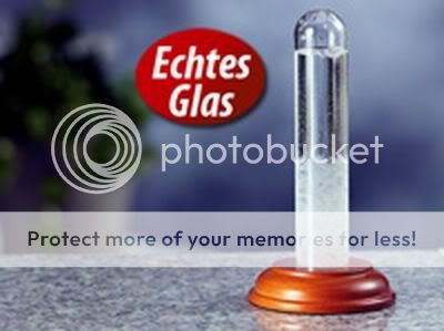 FitzRoy Barometer Sturmglas Stormglass Wetterglas NEU