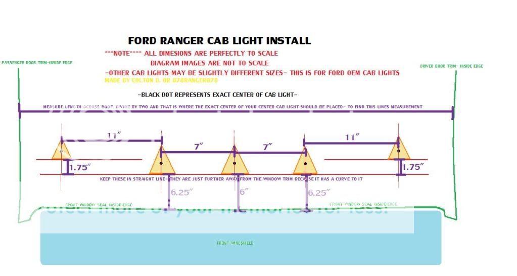 Ford cab light template #5